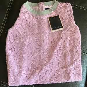 * NEW Andy & Evan Little Girls Lace Dress 6Y